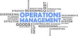 word cloud - operations management