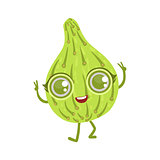 Prickly Pear Girly Cartoon Character
