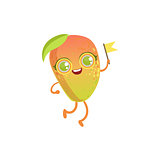 Mango Girly Cartoon Character