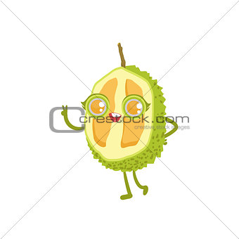 Durian Girly Cartoon Character