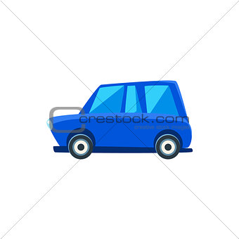 Blue Family Toy Cute Car Icon