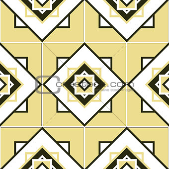 Seamless geometric pattern texture