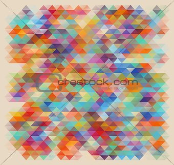 geometric style abstract color background
