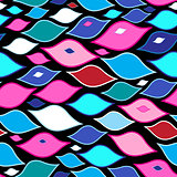 Seamless abstract graphic pattern 