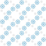 Snowflake Pattern - Snowflake vector pattern. Seamless for cards and web