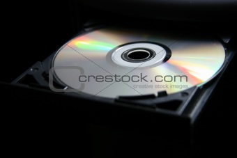 CD tray with CD