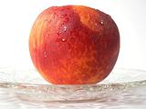 Fresh Peach on Crystal