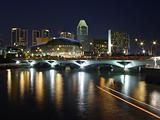 Singapore's Cityscape at Night