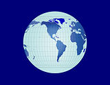World Globe - vector illustration