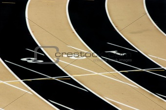 Track Field - Three Lanes