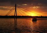 Riga Cable bridge