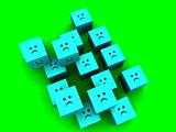 Sad Cubes  8