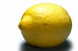 Bright yellow lemon