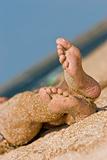 sandy foot