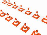 3d traffic cone