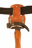 Hammer on a tool belt