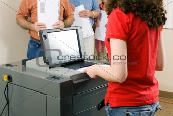 Voting on Optical Scanner