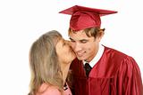Graduation Kiss from Mom