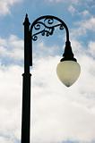 Lamp Post and Bright sky