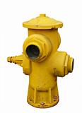 Antique Yellow Fire Hydrant