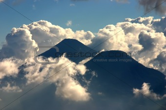 Vulcano in Guatemala