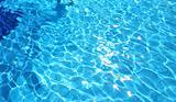 Resort blue pool