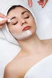 beauty salon series, removing facial mask