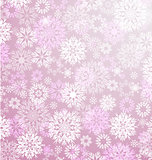 Vector Snowflakes Background