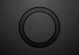 Abstract black circle background