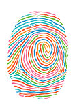 Color fingerprint. Secure identification