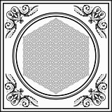 Decorative frame with ornaments