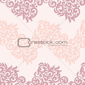 Filigree lace tracery in pastel colors. For wedding cards, invitation or scrapbook design.Soft and trendy color, swirls , dots, floral ornament