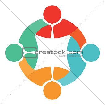Association icon, team symbol