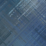 Blue Glitch Background