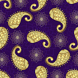Seamless vintage violet pattern 