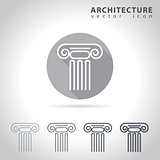 Architecture outline icon