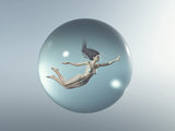 Levitating in a bubble