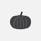 Pumpkin icon. Halloween symbol