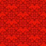 Bright red gradient seamless pattern