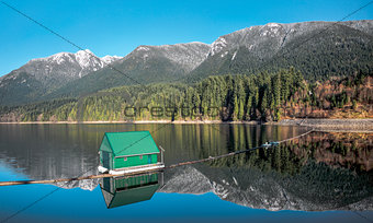 Capilano Reservoir Mountains Vancouver British Columbia