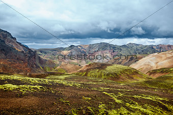 Valley National Park Landmannalaugar, Iceland