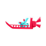 Flat Bottom Speed Toy Boat