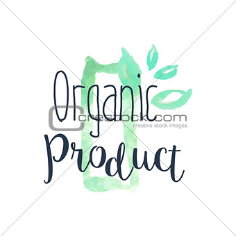 Organic Fresh Products Promo Sign