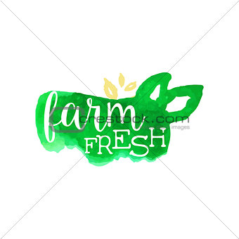 Farm Fresh Products Promo Sign