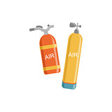 Two Types Of Air Tanks For Diving