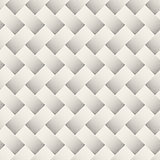 Vector Seamless Black and White Stippling Halftone Gradient Rectangles Pattern