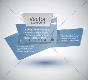 Vector template for presentation.