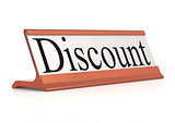 Discount word on table tag