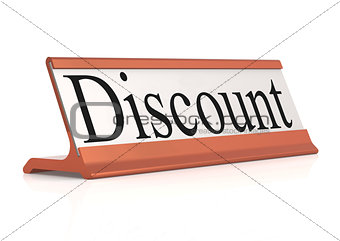 Discount word on table tag