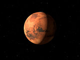 Planet Mars done with NASA textures